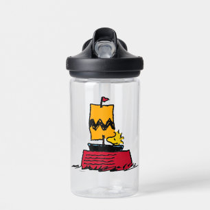Peanuts   Woodstock Snoopy Dish Zeilboot Waterfles