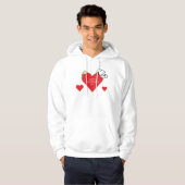 Peanuts | Woodstock & Snoopy Valentijn Hoodie (Voorkant volledig)