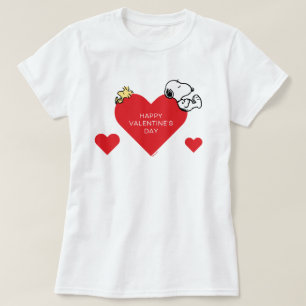 Peanuts Woodstock & Snoopy Valentijn T-shirt