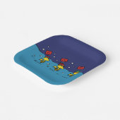 Peanuts | Woodstock Snow Shovel Team Papieren Bordje (Gebogen)