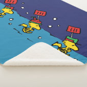 Peanuts | Woodstock Snow Shovel Team Sherpa Deken (3/4)