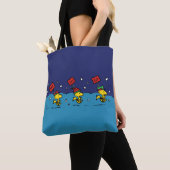 Peanuts | Woodstock Snow Shovel Team Tote Bag (Dichtbij)