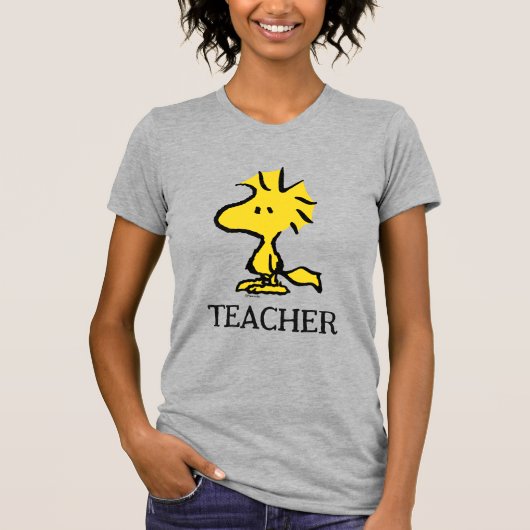 Peanuts | Woodstock Teacher T-shirt (Voorkant)