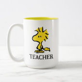 Peanuts | Woodstock Teacher Tweekleurige Koffiemok (Links)