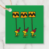 Peanuts | Woodstock & Vrienden Teken maart Bedankjes Labels (Voorkant)