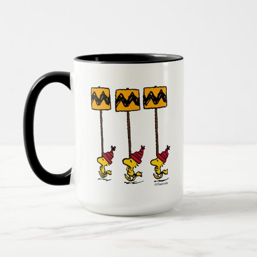 Peanuts | Woodstock & Vrienden Teken maart Mok (Links)