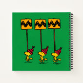 Peanuts | Woodstock & Vrienden Teken maart Notitieboek (Achterkant)