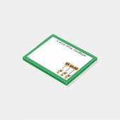 Peanuts | Woodstock & Vrienden Teken maart Post-it® Notes (Schuin)