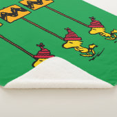 Peanuts | Woodstock & Vrienden Teken maart Sherpa Deken (3/4)