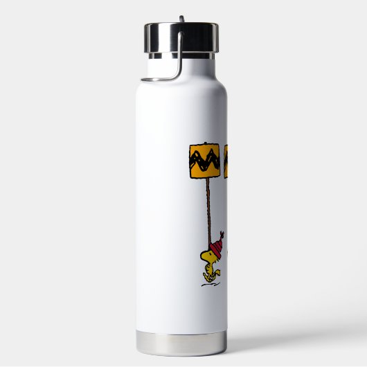 Peanuts | Woodstock & Vrienden Teken maart Waterfles (Rechts)