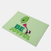 Peanuts | Woodstock Wees vrolijk Deurmat (Schuin)