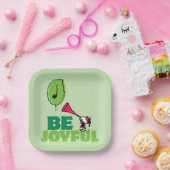 Peanuts | Woodstock Wees vrolijk Papieren Bordje (Feest)