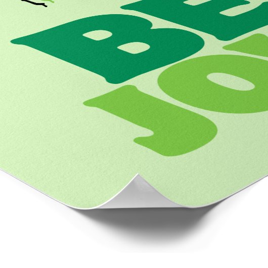 Peanuts | Woodstock Wees vrolijk Poster (Hoek)