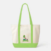 Peanuts | Woodstock Wees vrolijk Tote Bag (Achterkant)