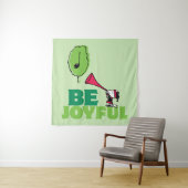 Peanuts | Woodstock Wees vrolijk Wandkleed (In situ)