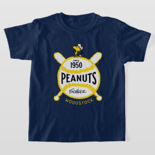 Peanuts   WoodstockPeanuts Baseball sinds 1950 T-shirt