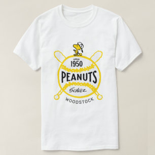 Peanuts WoodstockPeanuts Baseball sinds 1950 T-shirt