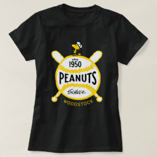 Peanuts WoodstockPeanuts Baseball sinds 1950 T-shirt