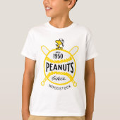 Peanuts | WoodstockPeanuts Baseball sinds 1950 T-shirt (Voorkant)