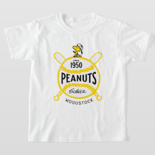 Peanuts   WoodstockPeanuts Baseball sinds 1950 T-shirt