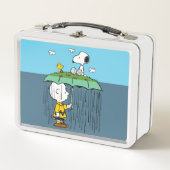 Peanuts | Zonnige dag regenachtige dag half & half (Voorkant)