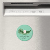 Peapod Baby shower gunsten Magneet (Insitu (Vaatwasser))