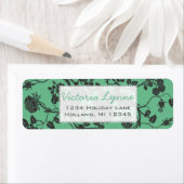 Peapod Green Rozen Return Address Label (Insitu)