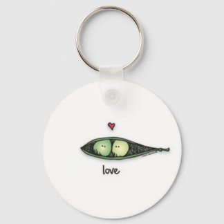 Peapod Love Sleutelhanger