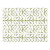 Pear and white Linear Stem Slate, retro stijl Tafelkleed (Voorkant (Horizontaal))