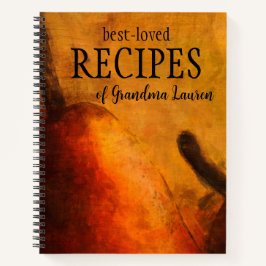 Pear Art Gepersonaliseerd Receptenboek Notitieboek