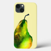 Pear art schattige waterverf Case-Mate iPhone case (Achterkant)