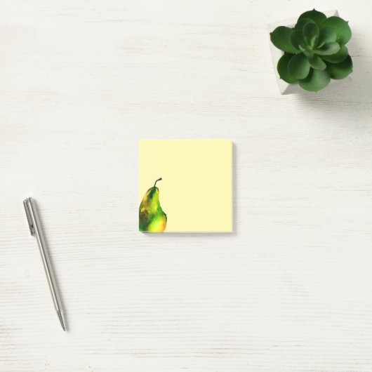 Pear art schattige waterverf post-it® notes (Kantoor)