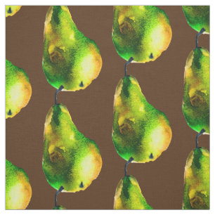 Pear art schattige waterverf stof