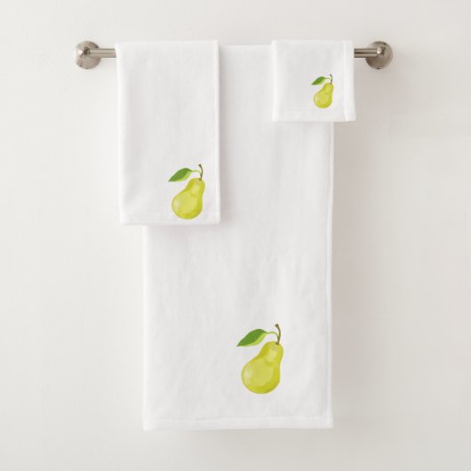 Pear Bad Handdoek (Insitu)