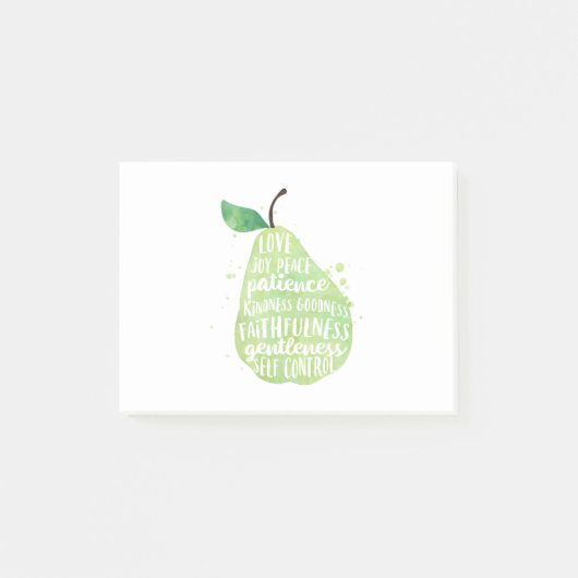 Pear Bible Quote Post-it® Notes (Voorkant)