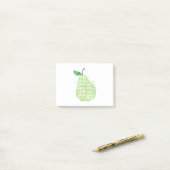 Pear Bible Quote Post-it® Notes (Op bureau)