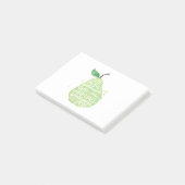 Pear Bible Quote Post-it® Notes (Schuin)