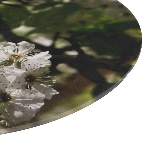 Pear bloesems snijplank (Hoek)