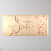 Pear Blossom Antiek Oriental ca.1280 Poster (Voorkant)