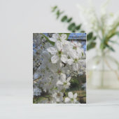 Pear Blossom Briefkaart (Staand voorkant)