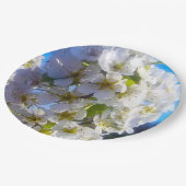 Pear Blossom Papieren Bordje (Gekanteld)
