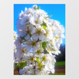 Pear Blossom Raamsticker