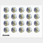 Pear Blossom Ronde Sticker (Vel)