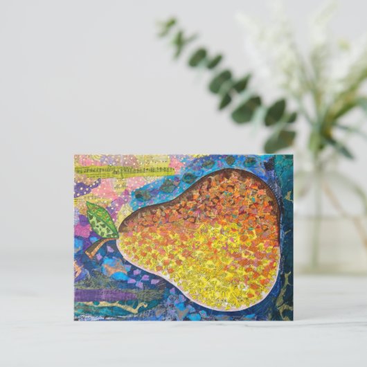 Pear Briefkaart (Staand voorkant)