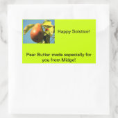Pear Butter Jam Label (Tas)