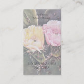 PEAR CACTUS FLOWERS VISITEKAARTJE (Voorkant)