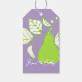 Pear Cadeaulabel (Voorkant)
