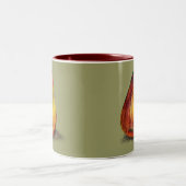 Pear Design Tweekleurige Koffiemok (Center)