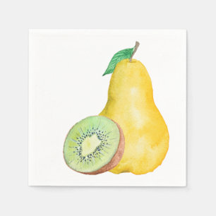 Pear en Kiwi Servet