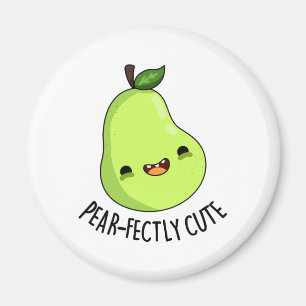Pear-fectly Grappig Set Fruit Pear Pun Magneet